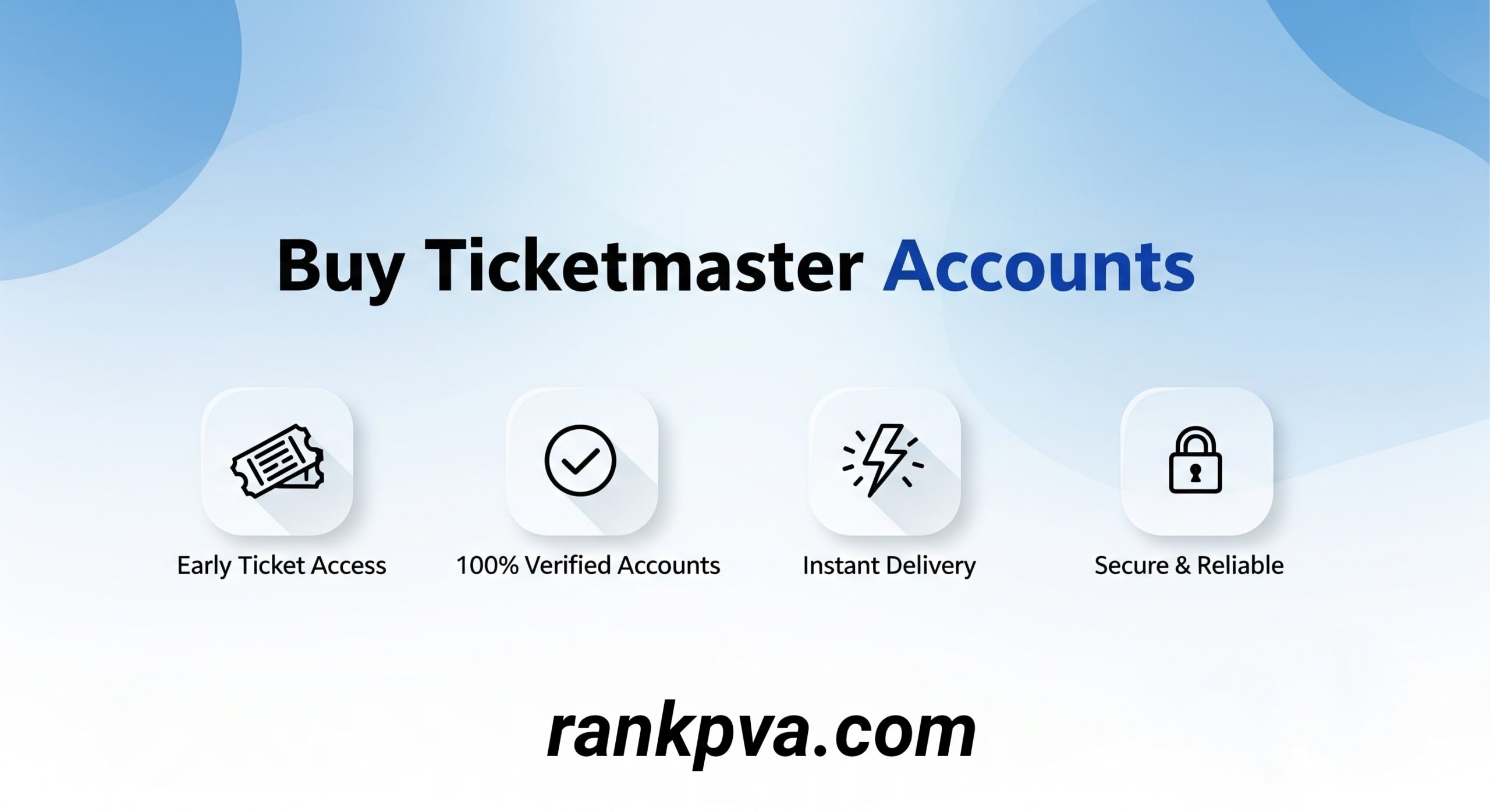 Buy Ticketmaster Accounts