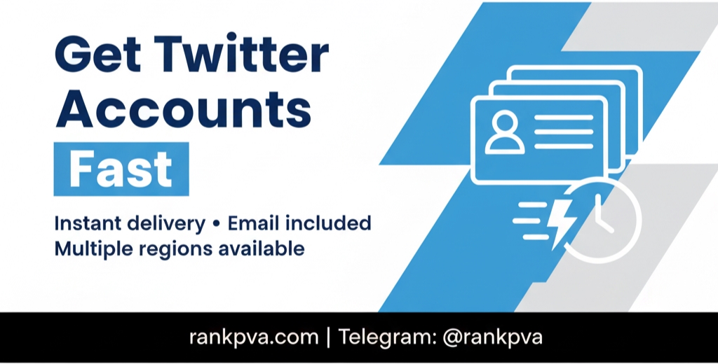 Buy Twitter accounts