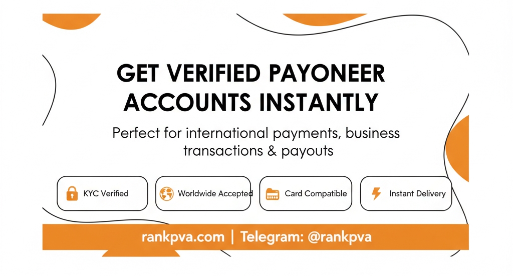 Buy Verified Payoneer Accounts