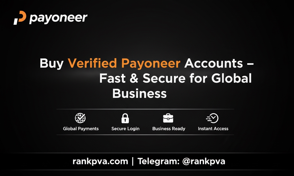 Buy Verified Payoneer Accounts