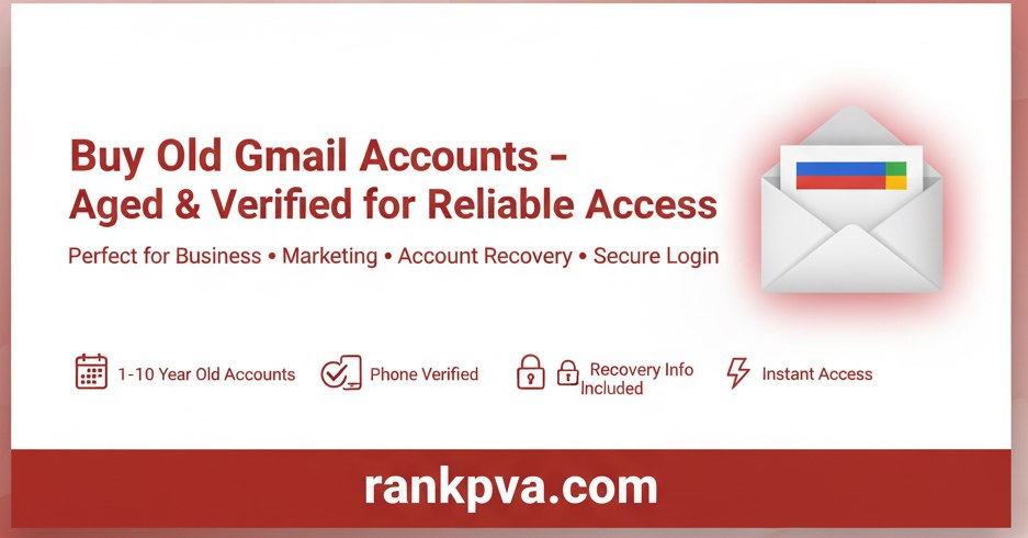 Buy Old Gmail Accounts